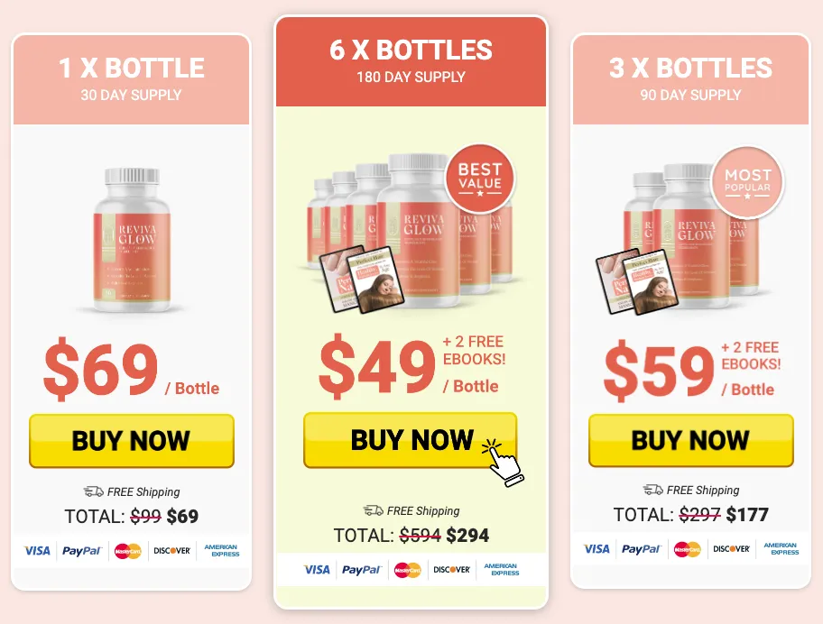 RevivaGlow™ checkout